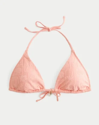 Żakardowy biustonosz bikini z wieloma możliwościami noszenia