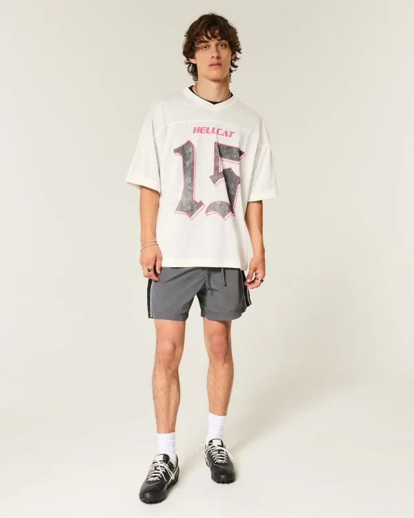Baggy Dodge Hellcat Graphic Jersey Baggy Dodge Hellcat Graphic Jersey