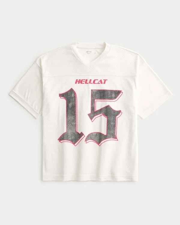 Baggy Dodge Hellcat Graphic Jersey Baggy Dodge Hellcat Graphic Jersey