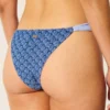 Bikini z wysokim stanem i bocznymi paskami
