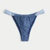 Bikini z wysokim stanem i bocznymi paskami