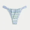 Bikini z wysokim stanem i paskiem z boku