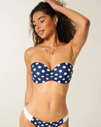 Biustonosz bikini typu push-up z balkonetką