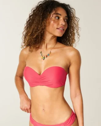 Biustonosz bikini typu push-up z balkonetką