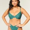 Biustonosz bikini z fiszbinami i głębokim dekoltem Biustonosz bikini z fiszbinami i głębokim dekoltem