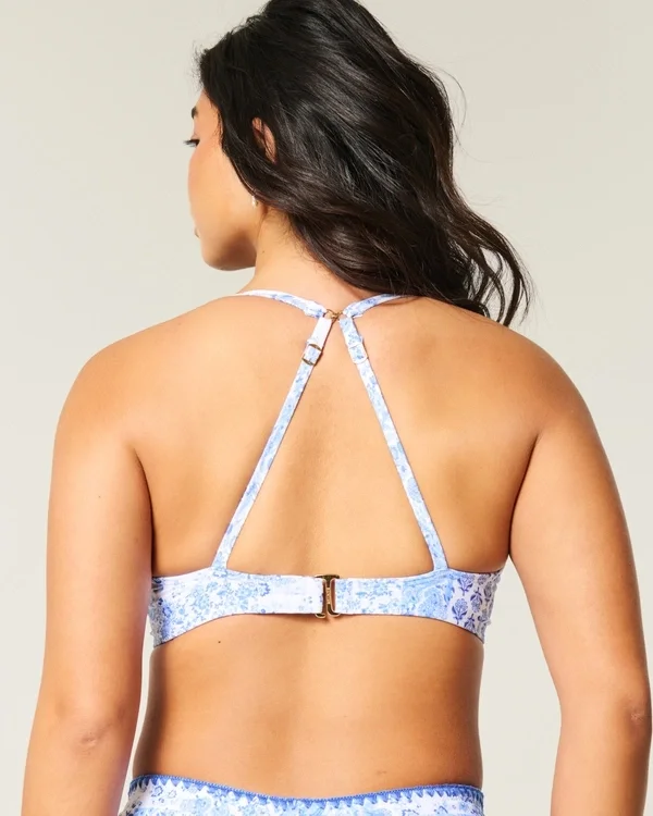 Biustonosz bikini z fiszbinami i głębokim dekoltem Biustonosz bikini z fiszbinami i głębokim dekoltem