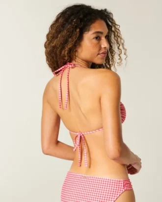 Biustonosz bikini z wiązaniem z przodu