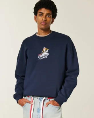 Bluza z grafiką Boxy Frosted Flakes
