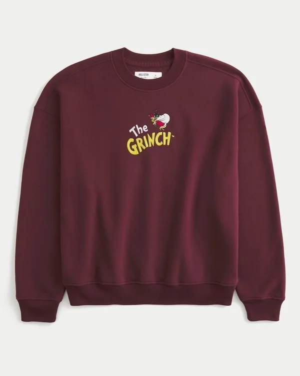 Bluza z grafiką Boxy The Grinch Bluza z grafiką Boxy The Grinch