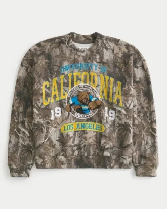 Bluza z grafiką UCLA Bruins w kamuflażu