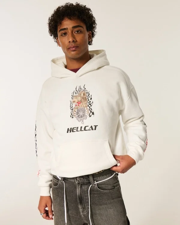Bluza z kapturem Box Dodge Hellcat Graphic Bluza z kapturem Box Dodge Hellcat Graphic