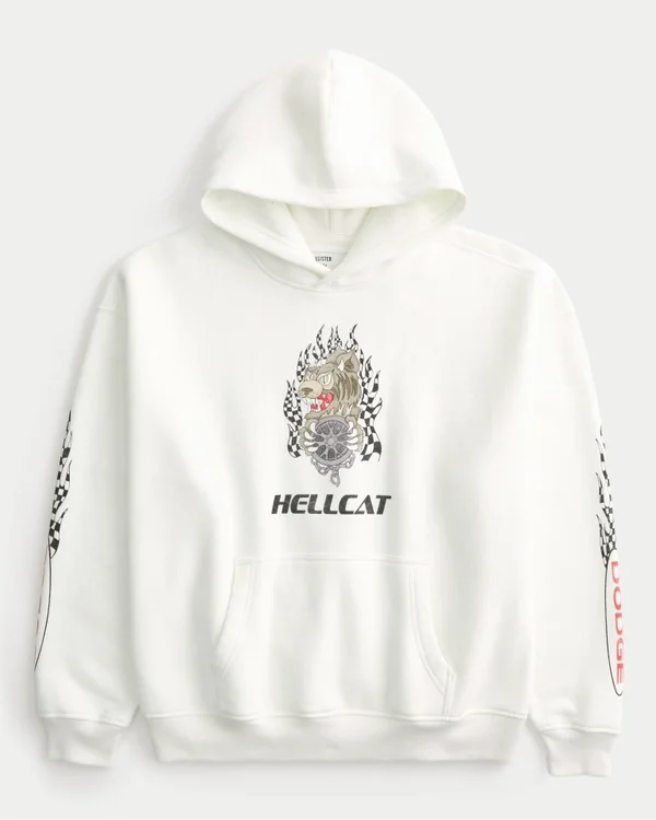 Bluza z kapturem Box Dodge Hellcat Graphic Bluza z kapturem Box Dodge Hellcat Graphic