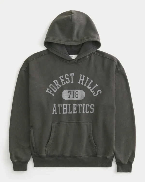 Bluza z kapturem Box Forest Hills Athletics Graphic Hoodie Bluza z kapturem Box Forest Hills Athletics Graphic Hoodie