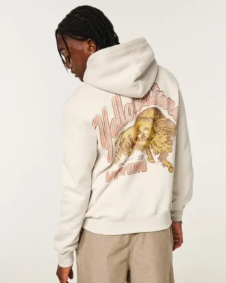 Bluza z kapturem Box Yellowstone Graphic