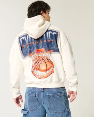 Bluza z kapturem Boxsy Syracuse Basketball Graphic Hoodie