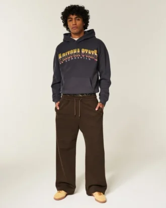 Bluza z kapturem Boxy Arizona State University Sun Devils Graphic Hoodie