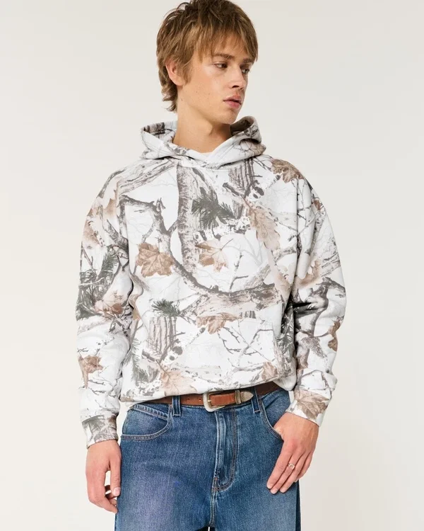 Bluza z kapturem Boxy Camo Bluza z kapturem Boxy Camo