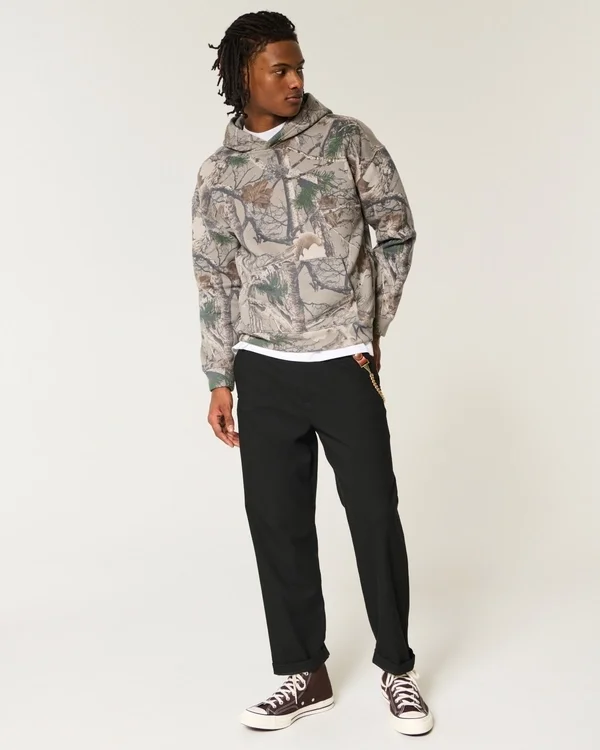 Bluza z kapturem Boxy Camo Bluza z kapturem Boxy Camo