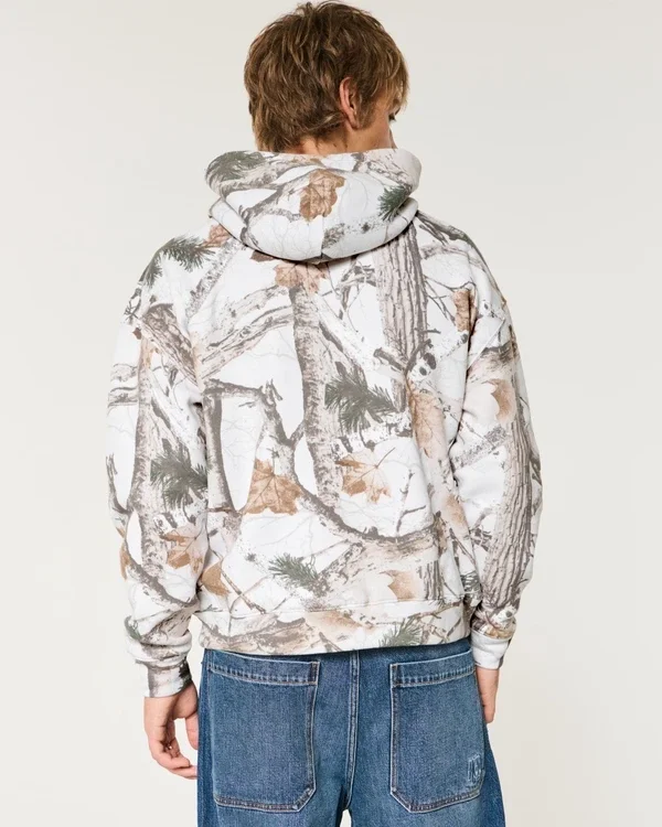 Bluza z kapturem Boxy Camo Bluza z kapturem Boxy Camo
