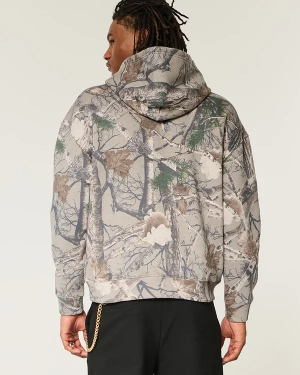 Bluza z kapturem Boxy Camo Bluza z kapturem Boxy Camo