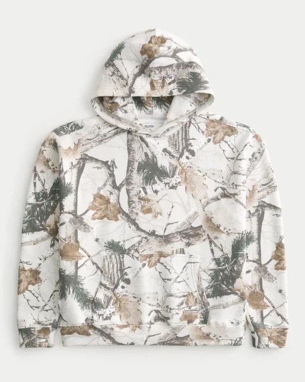 Bluza z kapturem Boxy Camo Bluza z kapturem Boxy Camo