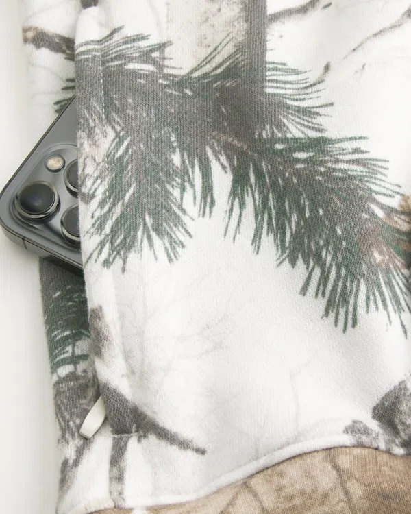 Bluza z kapturem Boxy Camo Bluza z kapturem Boxy Camo