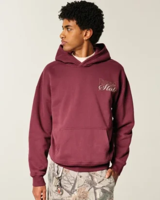 Bluza z kapturem Boxy Florida State University Seminoles Graphic Hoodie