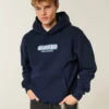 Bluza z kapturem Boxy Glacier Montana Graphic Bluza z kapturem Boxy Glacier Montana Graphic