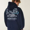 Bluza z kapturem Boxy Glacier Montana Graphic Bluza z kapturem Boxy Glacier Montana Graphic