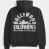 Bluza z kapturem Boxy Hollywood Graphic Bluza z kapturem Boxy Hollywood Graphic