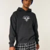 Bluza z kapturem Boxy Lake Tahoe Snowboard Graphic Hoodie Bluza z kapturem Boxy Lake Tahoe Snowboard Graphic Hoodie