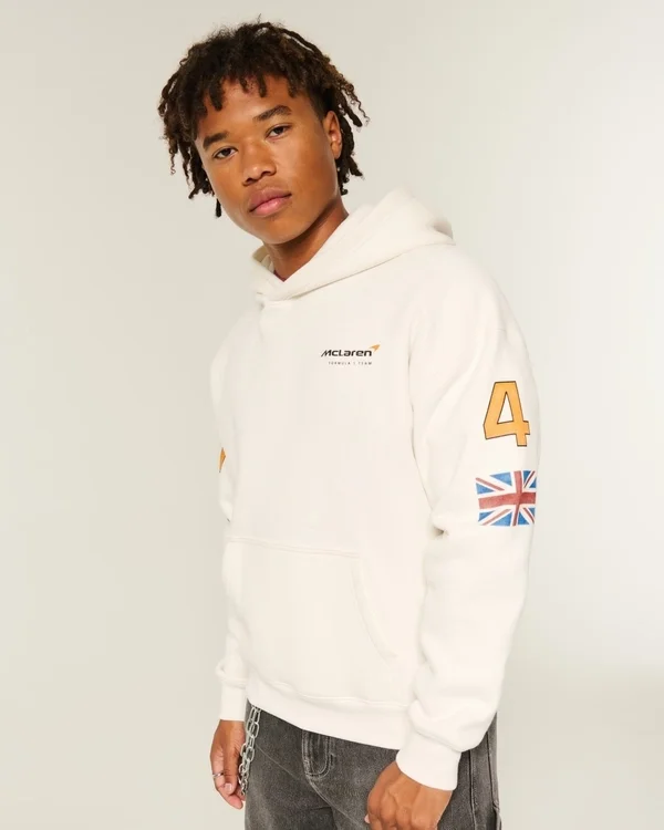Bluza z kapturem Boxy McLaren Graphic Bluza z kapturem Boxy McLaren Graphic