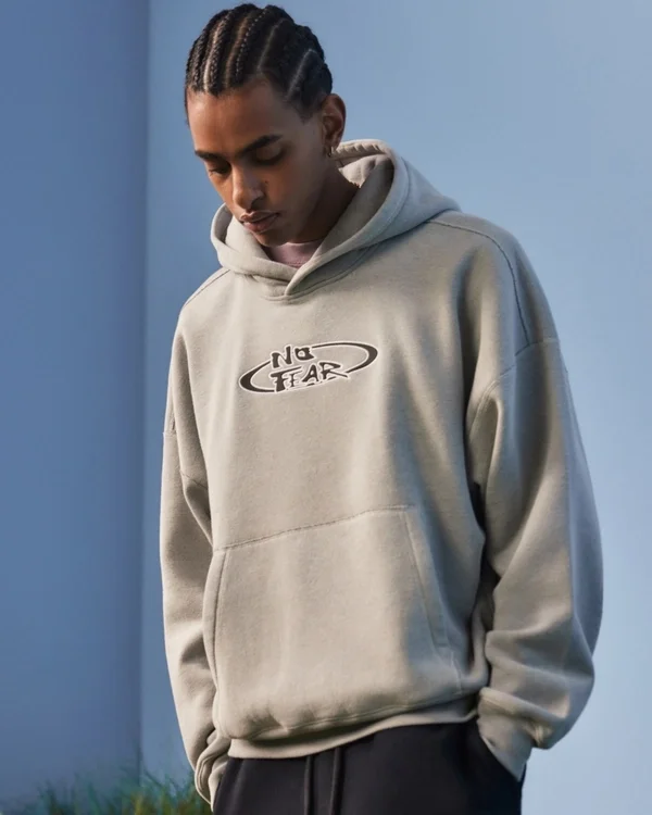 Bluza z kapturem Boxy No Fear Graphic Bluza z kapturem Boxy No Fear Graphic