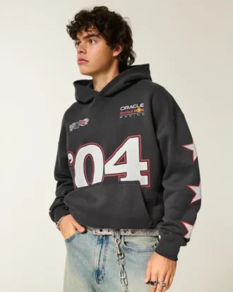Bluza z kapturem Boxy Oracle Red Bull Racing Graphic