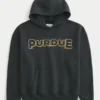 Bluza z kapturem Boxy Purdue University Graphic Hoodie Bluza z kapturem Boxy Purdue University Graphic Hoodie