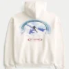 Bluza z kapturem Boxy St. Anton Ski Graphic Bluza z kapturem Boxy St. Anton Ski Graphic