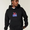 Bluza z kapturem Boxy The Rock Graphic Bluza z kapturem Boxy The Rock Graphic
