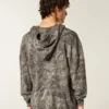 Bluza z kapturem Boxy Thermal Camo Zip-Up Hoodie Bluza z kapturem Boxy Thermal Camo Zip-Up Hoodie