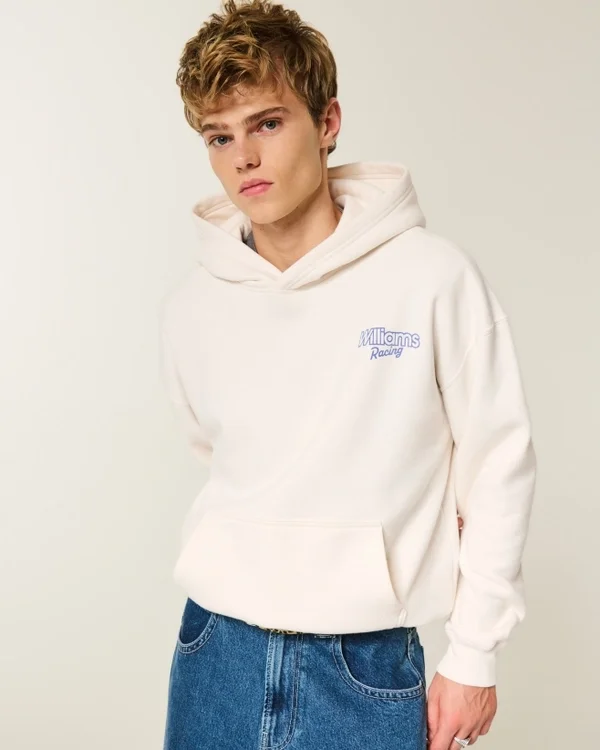 Bluza z kapturem Boxy Williams Racing Graphic Bluza z kapturem Boxy Williams Racing Graphic