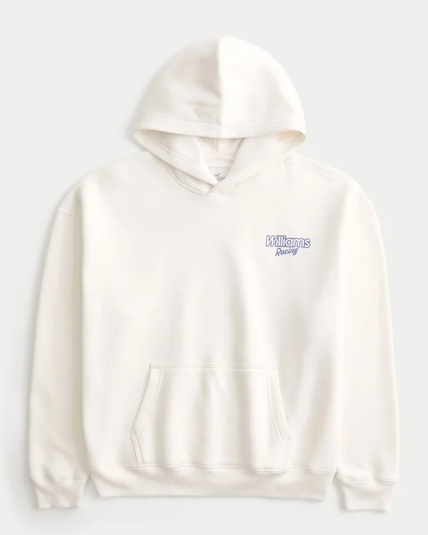 Bluza z kapturem Boxy Williams Racing Graphic Bluza z kapturem Boxy Williams Racing Graphic