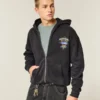 Bluza z kapturem Boxy Zip-Up Jimmie Johnson Team Lowe’s NASCAR Graphic Hoodie Bluza z kapturem Boxy Zip-Up Jimmie Johnson Team Lowe’s NASCAR Graphic Hoodie