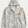Bluza z kapturem Florida State University Graphic Camo z zamkiem błyskawicznym