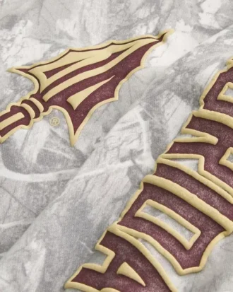 Bluza z kapturem Florida State University Graphic Camo z zamkiem błyskawicznym