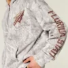 Bluza z kapturem Florida State University Graphic Camo z zamkiem błyskawicznym