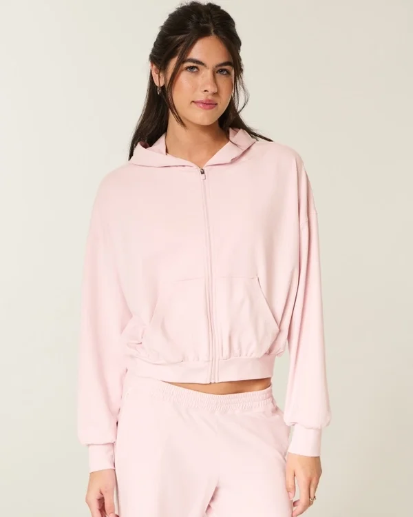 Bluza z kapturem Gilly Hicks Active Recharge Easy Zip-Up Hoodie Bluza z kapturem Gilly Hicks Active Recharge Easy Zip-Up Hoodie
