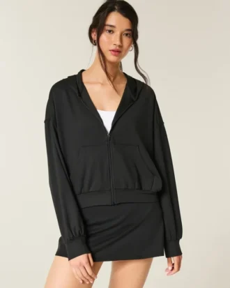 Bluza z kapturem Gilly Hicks Active Recharge Easy Zip-Up Hoodie
