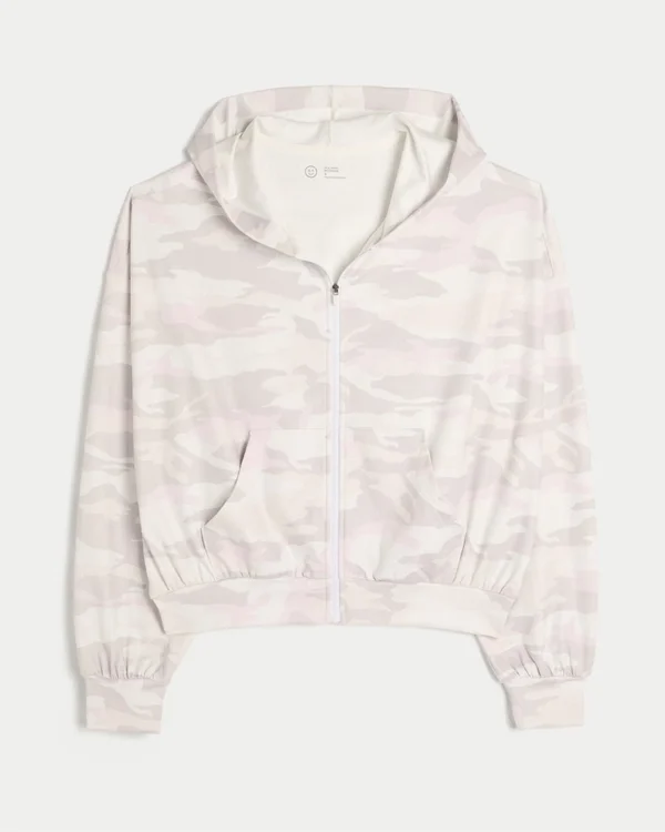 Bluza z kapturem Gilly Hicks Active Recharge Easy Zip-Up Hoodie Bluza z kapturem Gilly Hicks Active Recharge Easy Zip-Up Hoodie