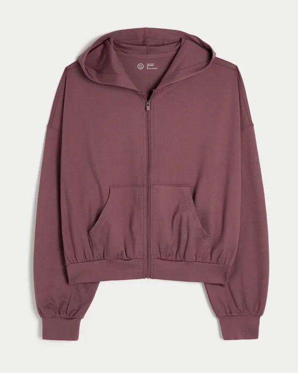 Bluza z kapturem Gilly Hicks Active Recharge Easy Zip-Up Hoodie Bluza z kapturem Gilly Hicks Active Recharge Easy Zip-Up Hoodie