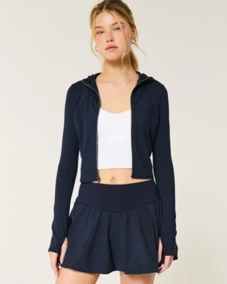 Bluza z kapturem Gilly Hicks Active Recharge Zip-Up Hoodie
