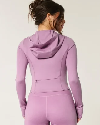 Bluza z kapturem Gilly Hicks Active Recharge Zip-Up Hoodie
